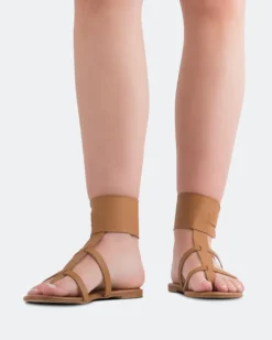 Women L'INTERVALLE Bruni Tan Leather