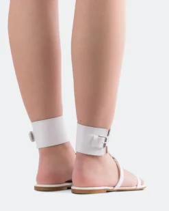Women L'INTERVALLE Bruni White Leather