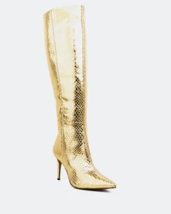Women L'INTERVALLE Bushra Gold Snake