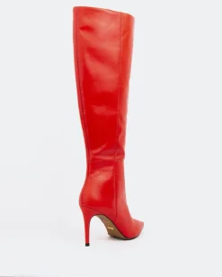 Women L'INTERVALLE Bushra Red Leather