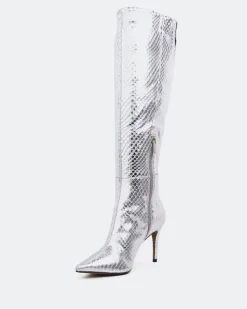 Women L'INTERVALLE Bushra Silver Snake