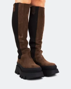 Women L'INTERVALLE Calgary Brown Nubuck