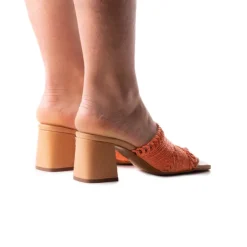 Women L'INTERVALLE Calzada Orange Knit