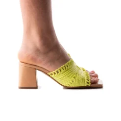 Women L'INTERVALLE Calzada Yellow Knit