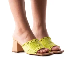 Women L'INTERVALLE Calzada Yellow Knit