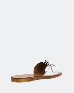 Women L'INTERVALLE Campari Off White Leather