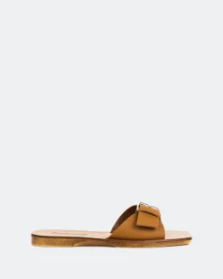 Women L'INTERVALLE Campari Tan Leather