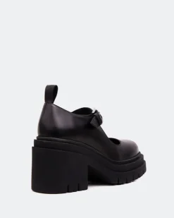 Women L'INTERVALLE Canny Black Leather