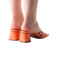 Women L'INTERVALLE Carrera Coral Leather