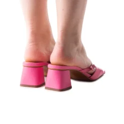Women L'INTERVALLE Carrera Pink Leather