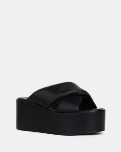 Women L'INTERVALLE Casa Black Leather