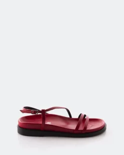 Women L'INTERVALLE Cassiane Red Leather