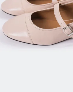 Women L'INTERVALLE Causeway Nude Leather