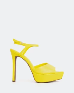 Women L'INTERVALLE Cavo Yellow Leather