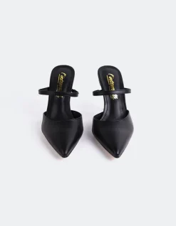 Women L'INTERVALLE Celandine Black Leather