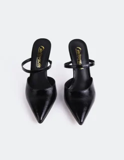 Women L'INTERVALLE Celandine Black Naplack