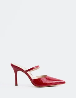 Women L'INTERVALLE Celandine Red Naplack