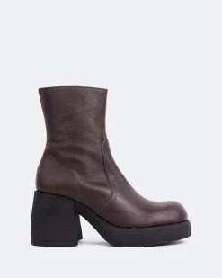 Women L'INTERVALLE Chamonix Brown Leather