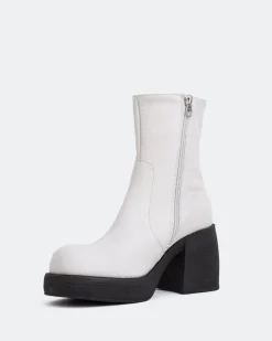 Women L'INTERVALLE Chamonix Off White Leather
