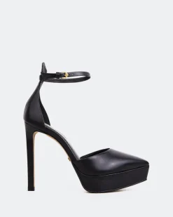 Women L'INTERVALLE Charmed Black Leather