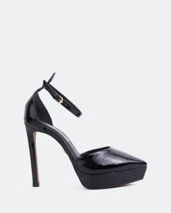 Women L'INTERVALLE Charmed Black Naplack
