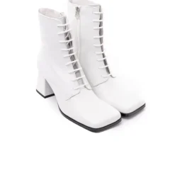 Women L'INTERVALLE Chatham White Leather