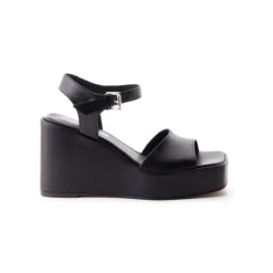 Women L'INTERVALLE Chiado Black Leather