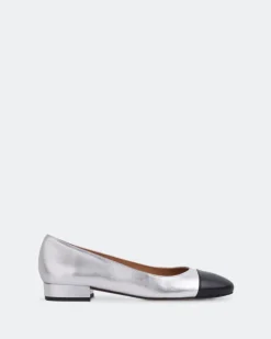 Women L'INTERVALLE Chuda Silver Leather