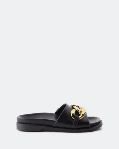 Women L'INTERVALLE Cipriana Black Leather