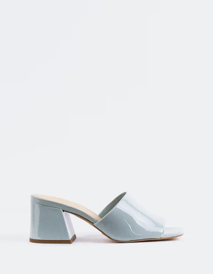 Women L'INTERVALLE Clarabelle Blue Patent