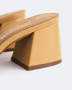 Women L'INTERVALLE Clarabelle Camel Leather