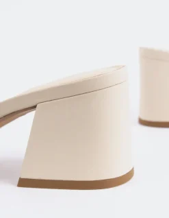 Women L'INTERVALLE Clarabelle Off White Leather