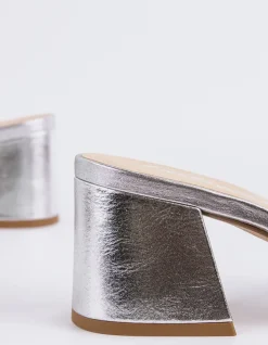 Women L'INTERVALLE Clarabelle Silver Leather