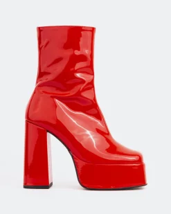 Women L'INTERVALLE Cloud Red Patent