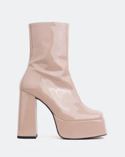 Women L'INTERVALLE Cloud Taupe Patent