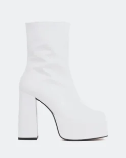 Women L'INTERVALLE Cloud White Patent