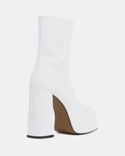 Women L'INTERVALLE Cloud White Patent