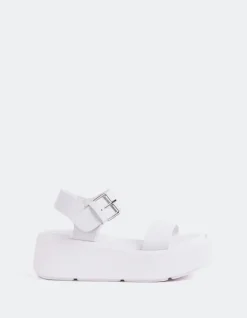 Women L'INTERVALLE Cocotte White Leather