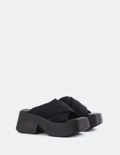 Women L'INTERVALLE Colibri Black Lycra