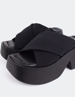Women L'INTERVALLE Colibri Black Lycra