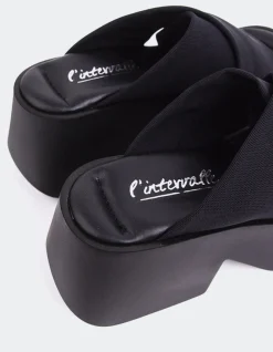 Women L'INTERVALLE Colibri Black Lycra