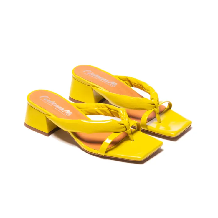 Women L'INTERVALLE Collins Yellow Leather