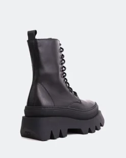 Women L'INTERVALLE Colwood Black Leather