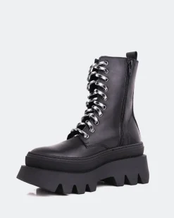 Women L'INTERVALLE Colwood Black Leather