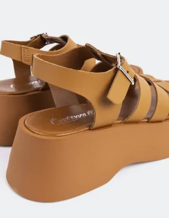Women L'INTERVALLE Confident Tan Leather