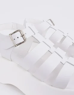 Women L'INTERVALLE Confident White Leather