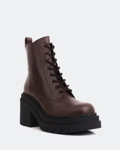 Women L'INTERVALLE Cornwall Brown Leather
