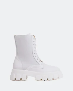 Women L'INTERVALLE Creston White Leather