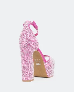 Women L'INTERVALLE Cupid, Fucshia Suede/Suède Fucshia