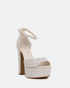 Women L'INTERVALLE Cupid, Off White Suede/Suède Blanc Cassé